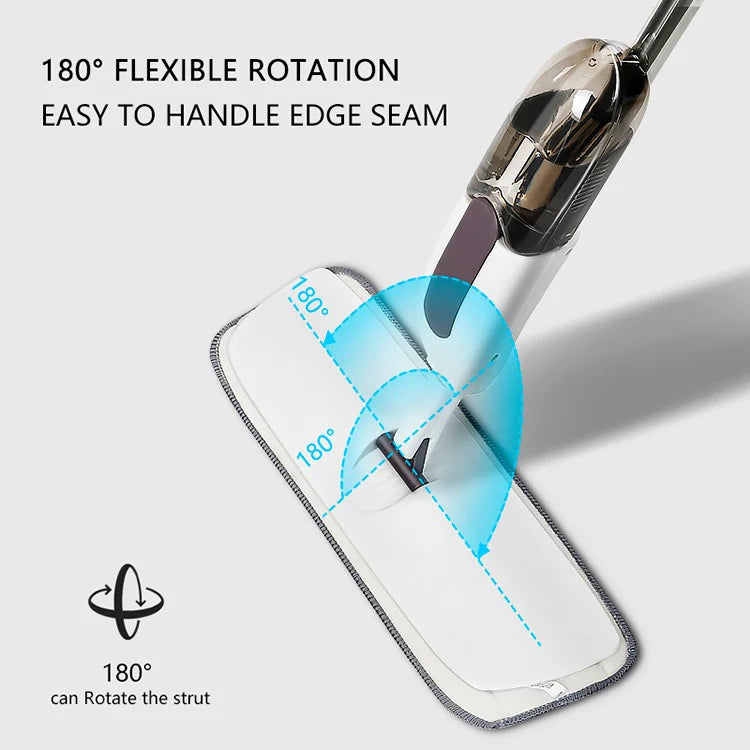 Magic Spray Flat Mop – Effortless Floor Cleaning & Shiny Clean Floors