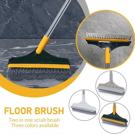 2-in-1 Broom Wiper – Dual Purpose Floor Cleaning Tool for Dry & Wet Cleaning