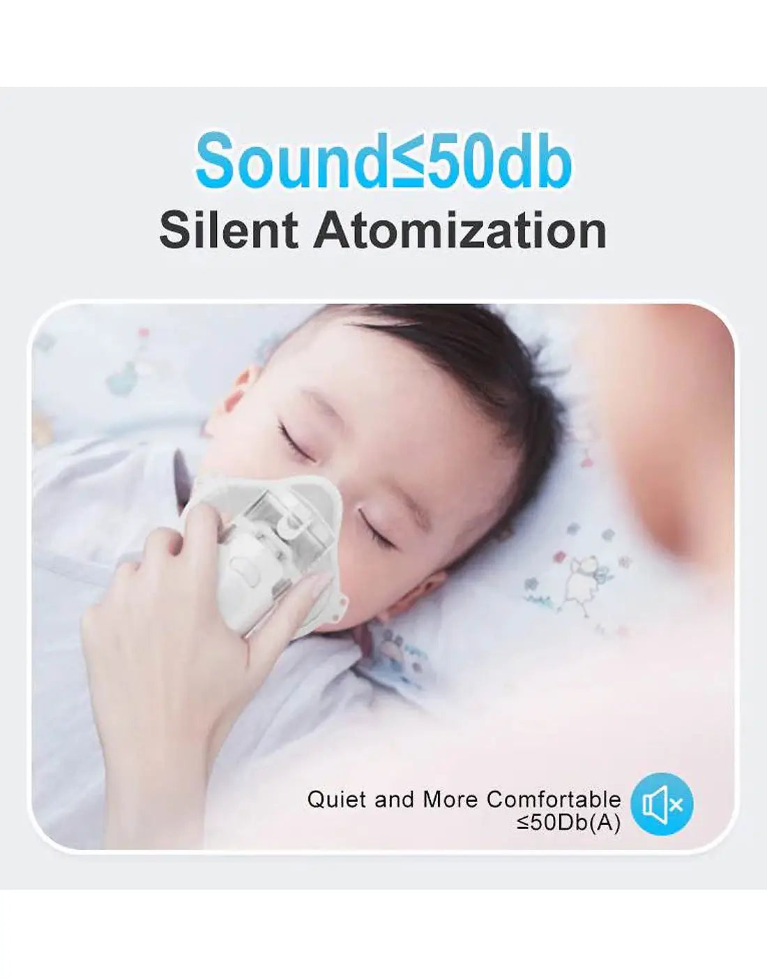 Portable Mesh Nebulizer – Quiet, Low Power Cell-Operated Personal Respiratory Inhaler