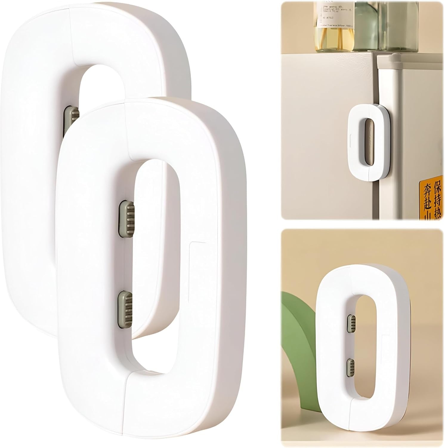 Child Safety Refrigerator Lock – Self Adhesive Fridge & Freezer Door Lock