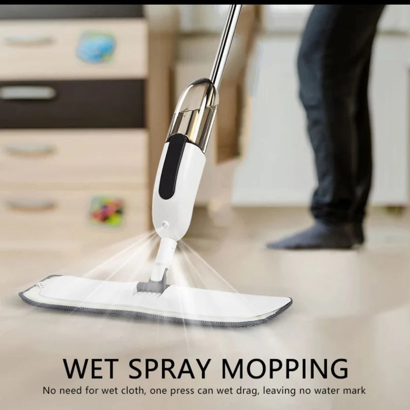 Magic Spray Flat Mop – Effortless Floor Cleaning & Shiny Clean Floors