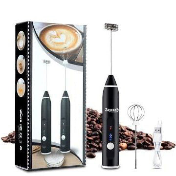 Rechargeable Coffee Beater (Big Box) – 2-in-1 Coffee & Egg Beater