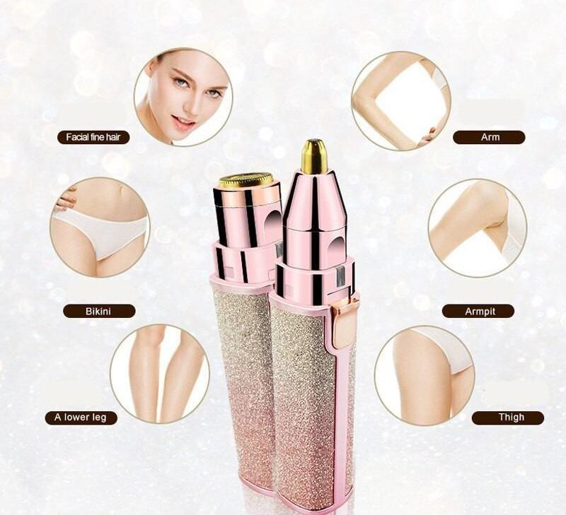 2-in-1 Electric Eyebrow Trimmer & Shaver