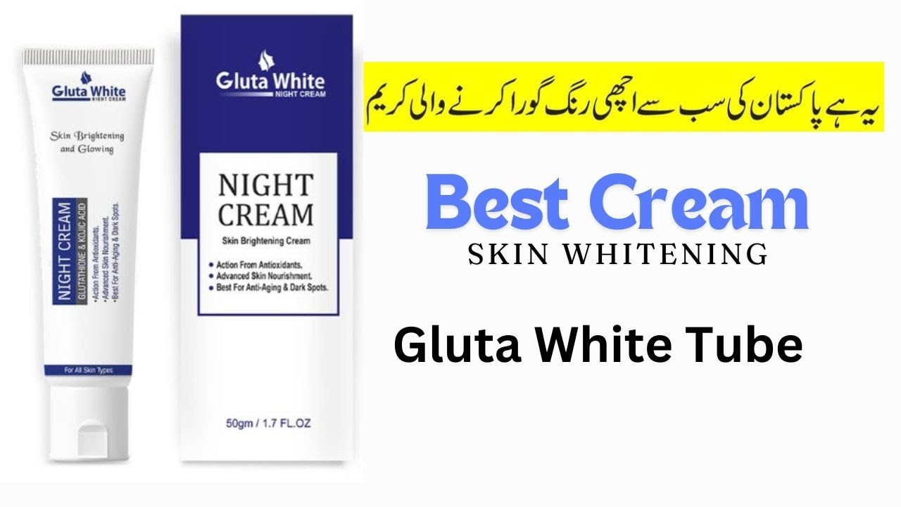 Gluta White Night Cream – Advanced Skin Brightening